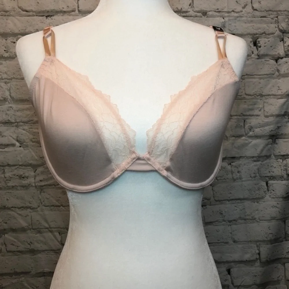 VICTORIAS SECRET Tee Unlined Cotton Demi 34DDD - Picture 4 of 11